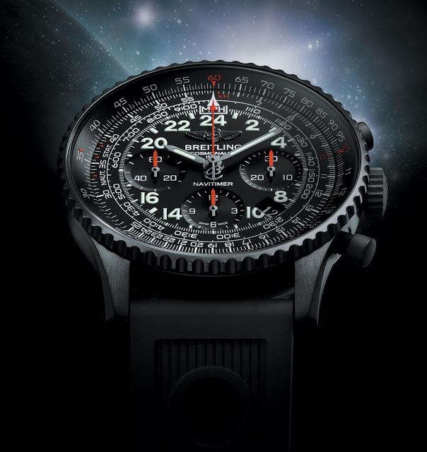Breitling Navitimer Cosmonaute Blacksteel Fake Watches