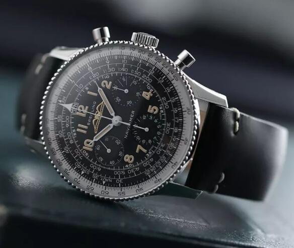 The special Breitling looks special and quite different from modern Navitimer.