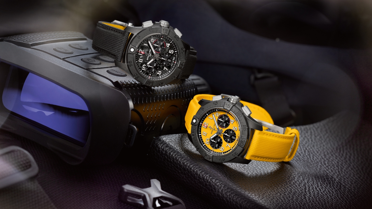 This New 1:1 Fake Breitling Avenger Chronograph Is Made Out Of Jet Plane Materials